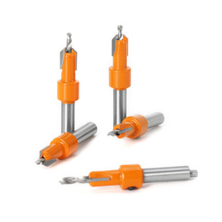 Mũi Khoan Âm Vít Gỗ Đa Năng - Mũi Khoan Mồi Âm Vít 2 Tầng, Đầu Lỗ 3mm đến 8mm