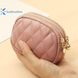 Kudosation Mới Thời Trang Lưới Dây Kéo Ví Đựng Tiền Xu Cho Túi Đựng Thẻ Nữ