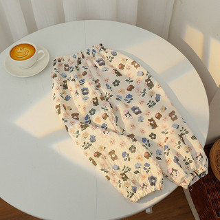 Quần bom xô Muslin chống muỗi cho bé trai, bé gái