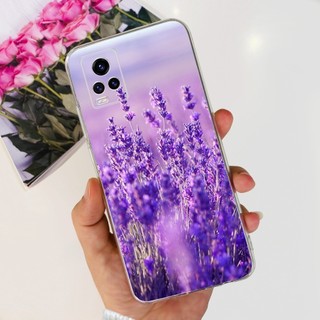 Dành Cho Vivo V20 2021 Vỏ V2040 V2043 V2025 V2024 Vỏ Mềm Khủng Long Dễ Thương Kỳ Lân Ốp lưng Cho VivoV20 V 20