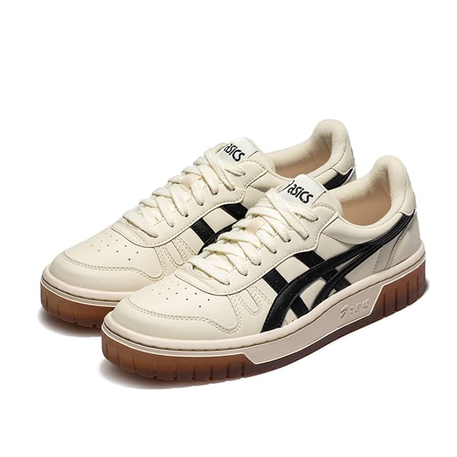 [Chính hãng] Giày Asics chính hãng Court MZ Cream Black Gum Auth full box