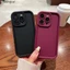 Dành Cho Realme V30 V30T V25 V15 V13 V11 V11s V5 5G Ốp Điện Thoại 3D Stereo Làm Dày Chống Sốc Nhiều Màu Sắc Màu Trơn Mờ Mờ Mờ Kinh Doanh Đơn Giản Vỏ Silicon Mềm