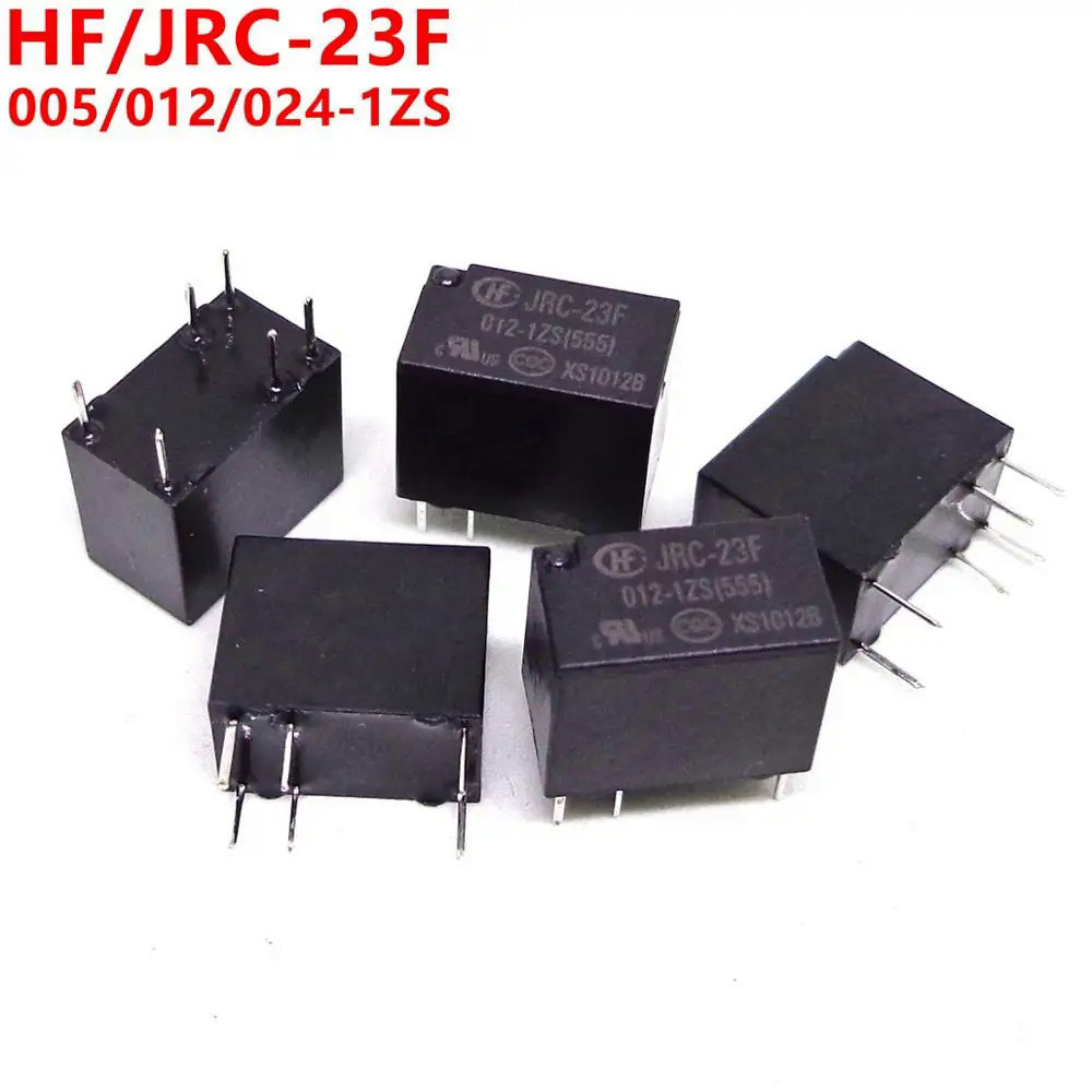 Mới và nguyên bản 20 chiếc rơle HF HFD23 JRC-23F 005 012 024 -1ZS 555 ...