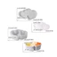 Suit Khuôn Nhựa Silicon Bảo Quản Cọ Trang Điểm