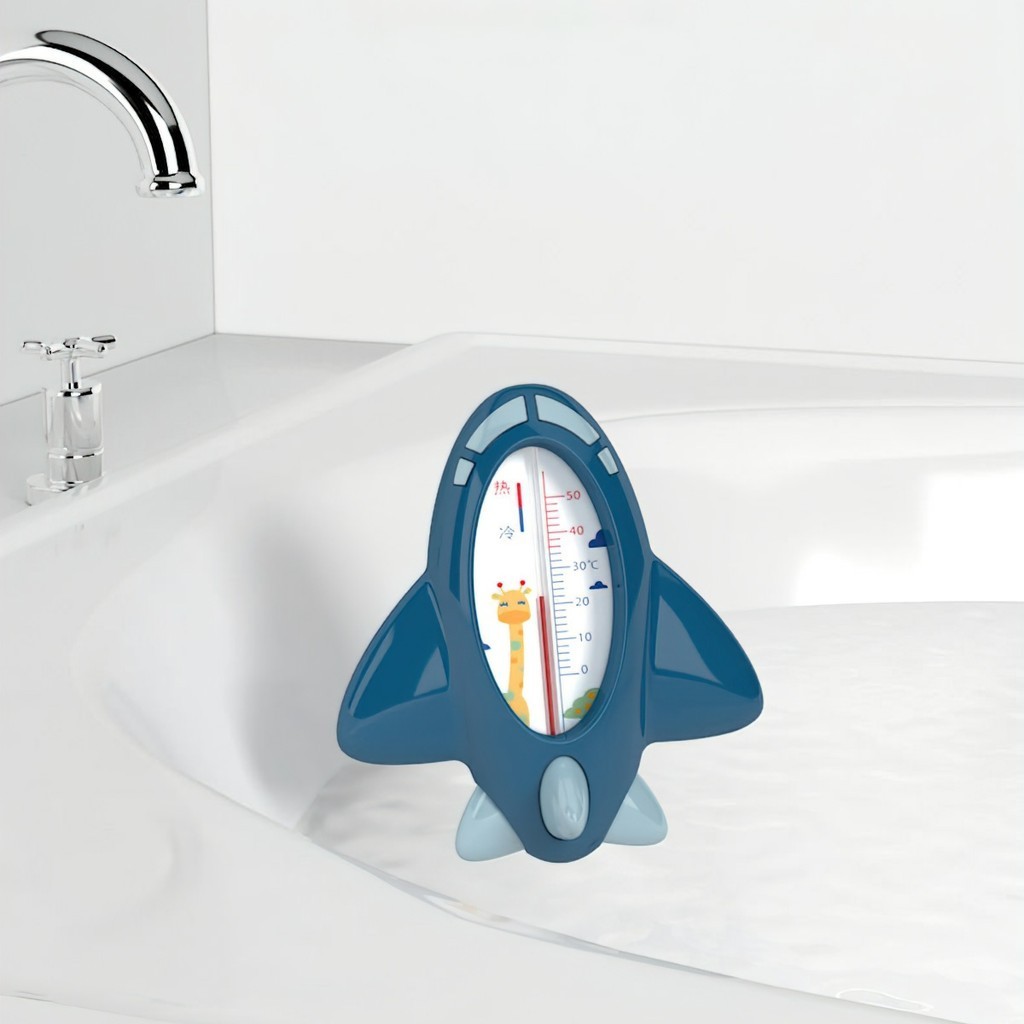 Nhiệt kế đo nhiệt độ nước tắm cho bé máy bay hình cá, hình gấu dễ thương