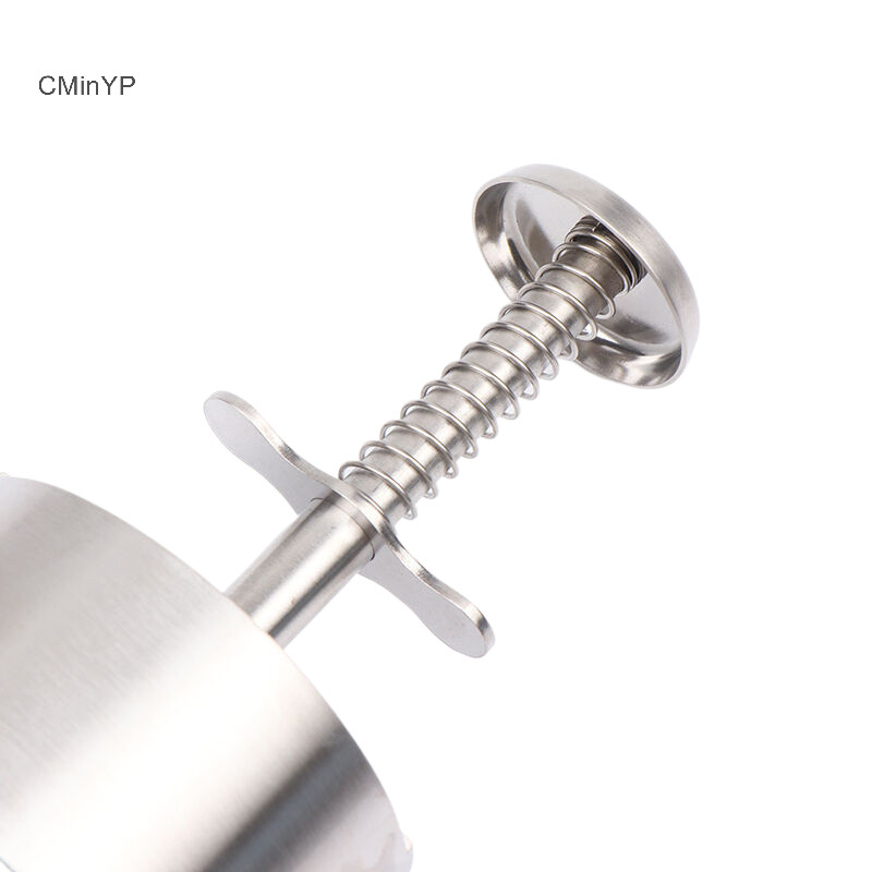 Cyinyp 304 Thép không gỉ khuôn ép thịt hamburger, patty bò/heo, làm bánh gạo, dụng cụ nướng