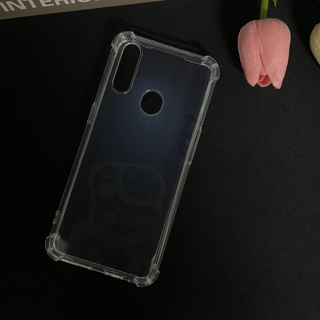 Ốp lưng Oppo A31 / A8 nhựa silicon trong suốt dẻo cao cấp chống sốc bảo vệ điện thoại viền vuông