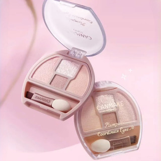 CANMAKE Phấn Mắt  Bảng Phấn Mắt Bốn Màu Chống Thấm Nước Và Chống Mồ Hôi Không Dính Lâu Hàng Ngày