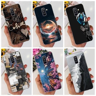 Dành Cho Samsung Galaxy A6 + (2018) / A6 (2018) Ốp Lưng Samsung A 6 A6 Plus 2018 SM-A605G A605F A600F A600G Vỏ Điện Thoại TPU Silicon Mềm Sơn Thời Trang