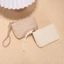 Ví KANGN, Ví đựng tiền xu Mini có dây kéo, Hộp đựng thẻ rơm bền bỉ cho nữ bé gái