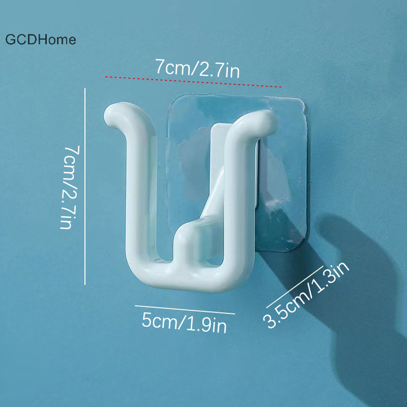 Gcdhome Dép Giá Tự Dính Đơn Giản Phòng Tắm Dép Móc Vệ Sinh Thoát Nước Treo Tường Giá Để Đồ Phòng Ngủ Móc Sấy Giày HOT