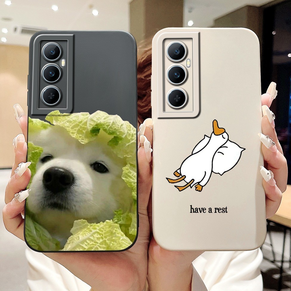Ốp Lưng Cho Realme C65 4G Ốp Lưng Điện Thoại Silicon Chống Sốc Thời Trang Dễ Thương Ngộ nghĩnh Sơn Ốp Lưng RMX3910