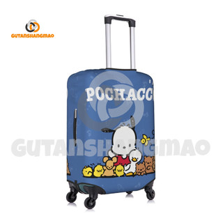 Sanrio Pochacco Hành Lý Có Thể Giặt Được Vali Bảo Vệ Chống Trầy Xước Vali Phù Hợp Với Hành Lý 18-32 Inch