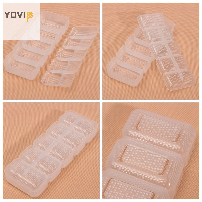 Yovip Nhật Bản Nigiri Sushi Khuôn Cơm 5 Cuộn Máy Làm Chống Dính Bento Dụng Cụ Bấm VN