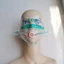Mặt nạ CPR THEGIRL8B, Van một chiều Tấm chắn mặt khẩn cấp dùng một lần, Túi Nylon chuyên nghiệp Thực hành Mặt nạ phục hồi hơi thở miệng Cứu hộ ngoài trời