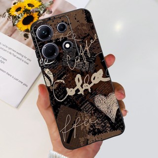 Ốp Chống Sốc Cho Infinix Note 30 Pro X678B Ốp Lưng Họa Tiết Thoáng Mát Mềm TPU Màu Đen Vỏ Điện Thoại Cho Infinix Note 30 Note30 5G Vỏ