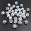 20 / 50 Chiếc 6-10 Mm Acrylic AB Màu Tròn Trái Tim Ngôi Sao Hạt DIY Handmade Chất Liệu Cho Bông Tai Dây Chuyền Trang Sức Làm