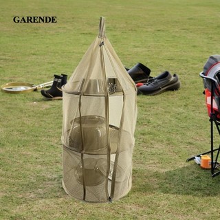 Lưới sấy ngoài trời có thể gập lại Garende, chống mài mòn, tiết kiệm không gian, thiết thực, giá phơi lưới