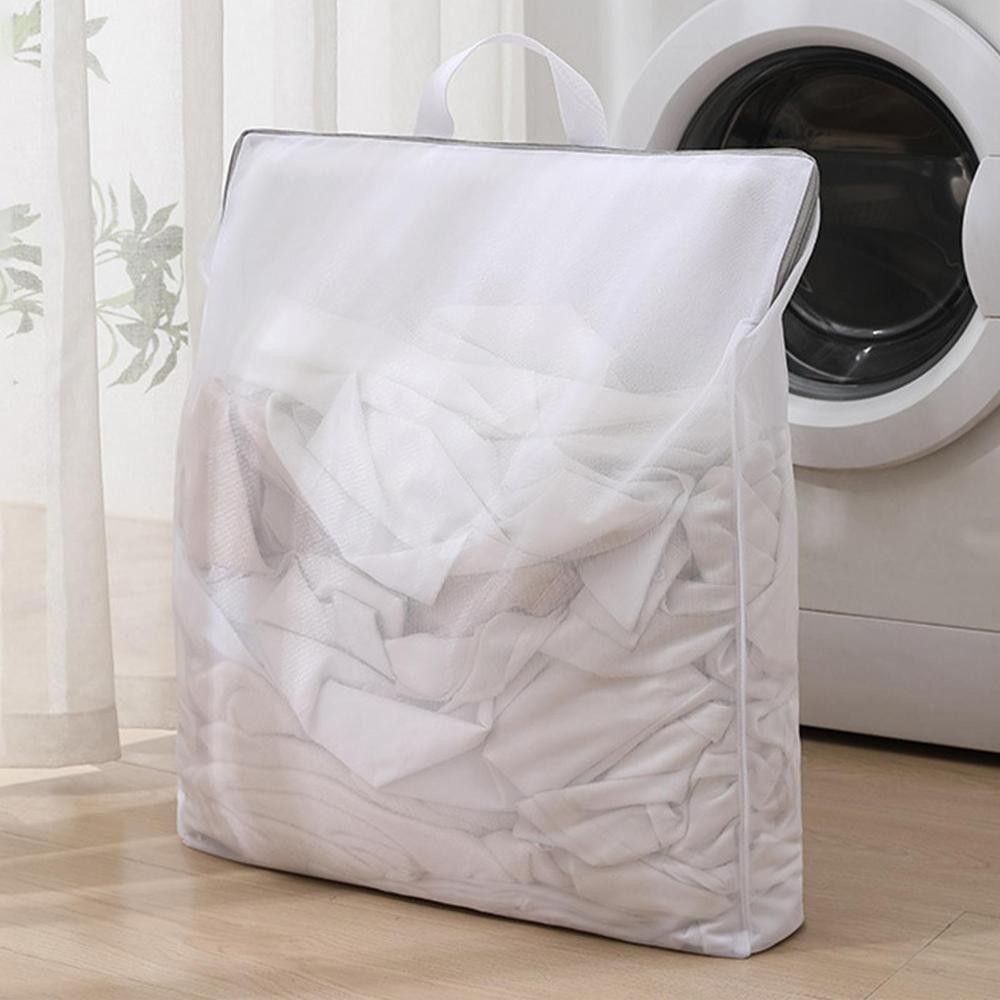 Túi lưới YUUKII đựng đồ lót, áo ngực, tất, có dây kéo; giỏ giặt polyester mịn cho máy giặt