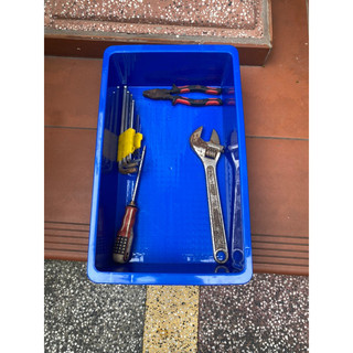 Thùng nhựa B2 đựng linh kiện nuôi cá, ốc vít Kích thước: 455 x 270 x 120 mm