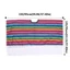COSCOVED Trang Phục Mexico, Sọc Cầu Vồng Halloween Phong Cách Mexico Áo Choàng, Cosplay Đạo Cụ Cosplay Dân Tộc Cape Áo Choàng Người Mexico Poncho Tiệc Ngày Lễ