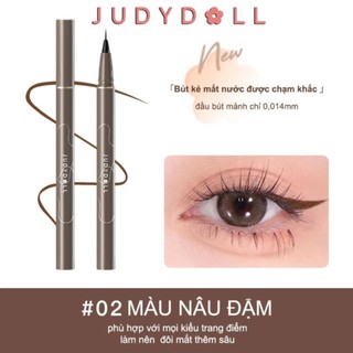 [ CHÍNH HÃNG JUDYY DOLL ] Bút Kẻ Mắt Nước Nét Mảnh 0,014mm Judyy Doll Chống Nước Lâu Trôi Khô Nhanh