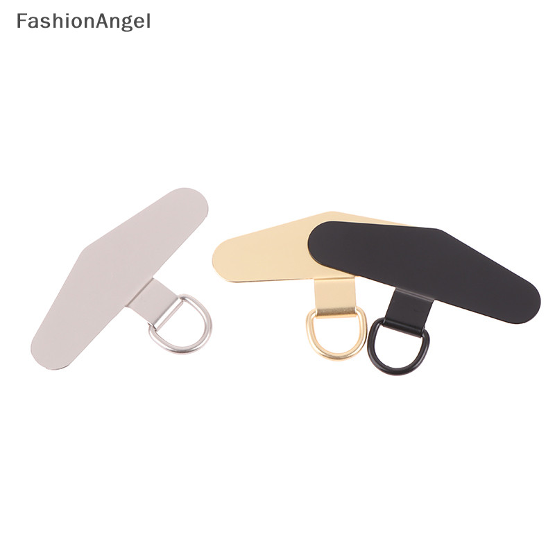 Fashionangel Siêu Mỏng Kim Loại Điện Thoại Di Động Kẹp Thép Không Gỉ Dây Thẻ Chống Rơi Kẹp TH