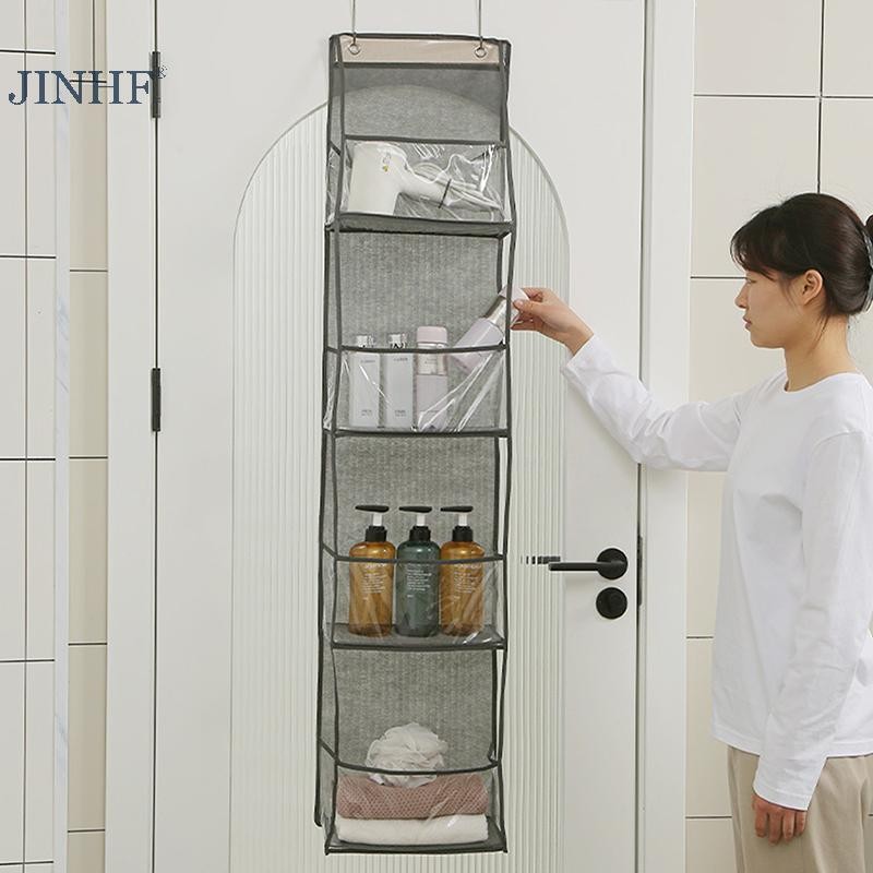 JINHF Túi Vải Đa Năng Cho Phía Sau Cửa Túi Bảo Quản Nhiều Lớp Linh Tinh Sắp Xếp Lưu Trữ HOT