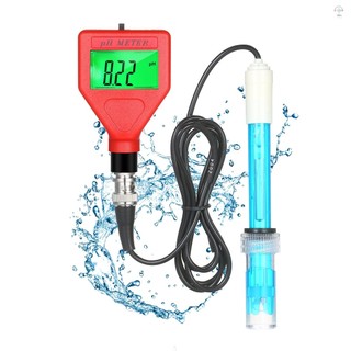 Hilivn) Máy đo PH 0-14pH Phạm vi đo lường Chất lượng nước Bút LCD PH 1,5 inch có đèn nền xanh để pha nước Thực phẩm Phòng thí nghiệm nuôi trồng thủy sản