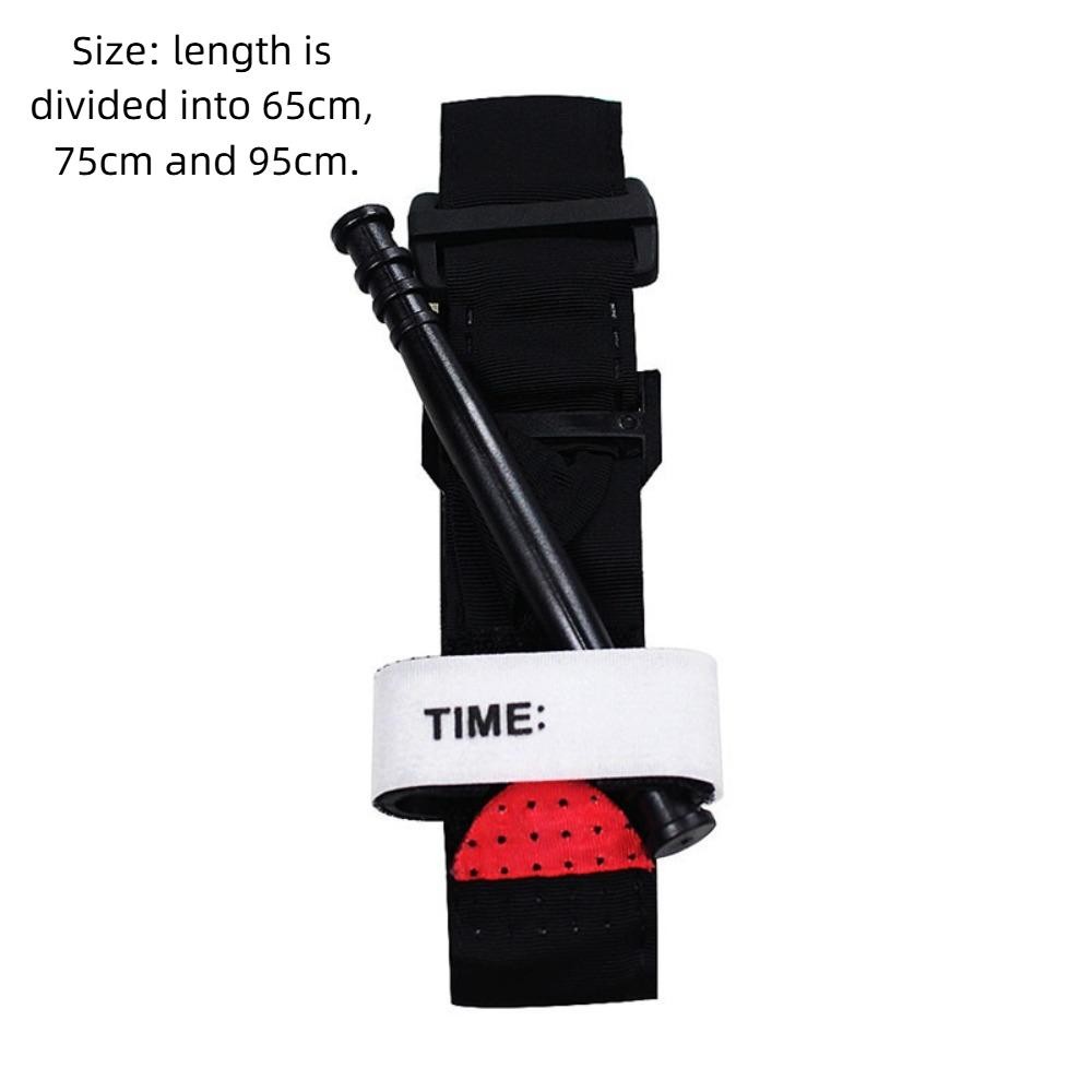 SAIA Outdoor Tourniquet - Tay cầm màu đen, công cụ chặn chảy máu tiện lợi dành cho cứu hộ khẩn cấp ngoài trời
