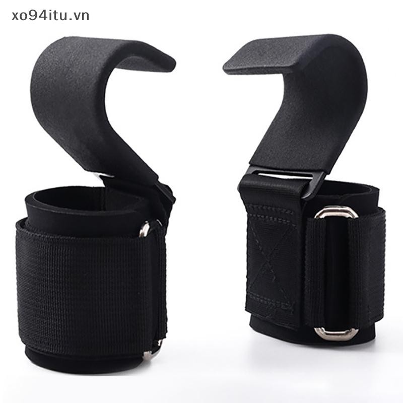 Xoitu Fitness squat cử tạ kéo lên móc cổ tay thanh ngang thiết bị thể thao giảm cường độ tập luyện không cần móc hỗ trợ tay VN