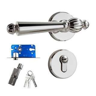HL Hợp Kim Kẽm Tay Nắm Cửa Khóa Bộ Tay Nắm Cửa Thời Trang Tay Nắm Cửa Hiện Đại Nhà Khóa An Ninh Cho Nhà Cải Tiến Proj
