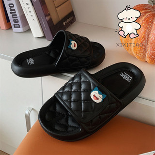 Xixitiao Influencer Sáng Tạo Dễ Thương Pokémon Kabi Beast Fat Ding Dép Mùa Hè Hộ Gia Đình Trong Nhà Ngoài Trời Mặc Đế Mềm eva Dép