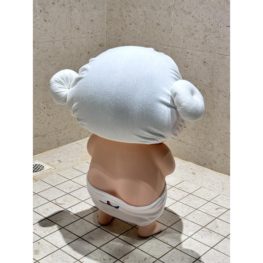 45cm Mô hình voi hoạt hình lớn mới, đồ trang trí Nohara, mô hình Shinnosuke, quà tặng, bồn tắm vinyl