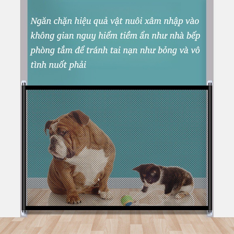 Cổng An Toàn Cầu Thang Cho Trẻ Em Có Thể Thu Vào Cho Hàng Rào Cửa Em Bé Cửa Trẻ Em, Thanh Chắn Cầu Thang