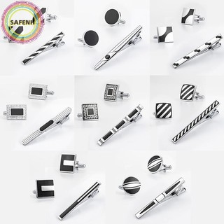 Bộ kẹp cà vạt Men đen SAFENH Bộ kẹp cà vạt nam Bộ kẹp cà vạt VN