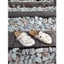 Giày Birkenstock rỗng thủ công, da mềm, đế nút chai retro, giày Birkenstock cho phụ nữ, dép lười kín mũi cá tính