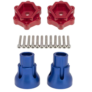 Bộ chuyển đổi lục giác kim loại (+ 5mm) Ống lót trục sau cho xe tải quái vật Losi LMT 1 / 8 RC Phụ kiện nâng cấp tự động