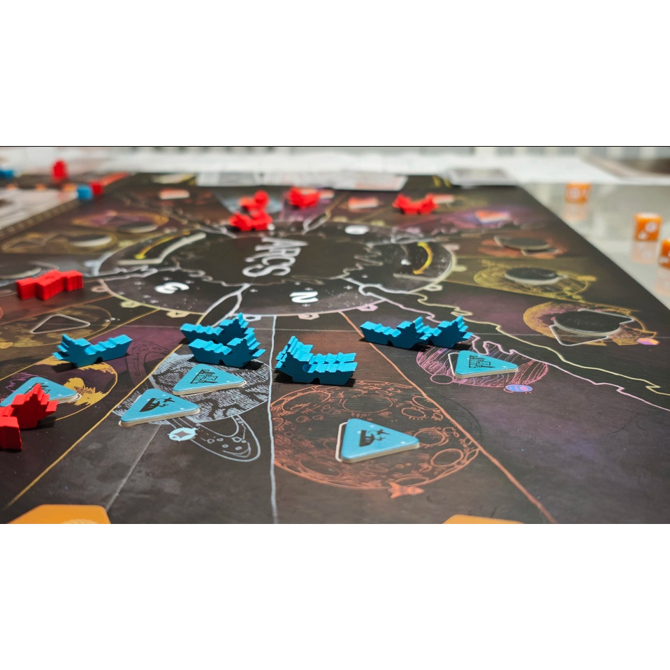 [Việt Hoá] Boardgame Arcs + EXP Leaders & Lore Pack Chiến thuật viễn tưởng bản Trung Engsub Việtsub