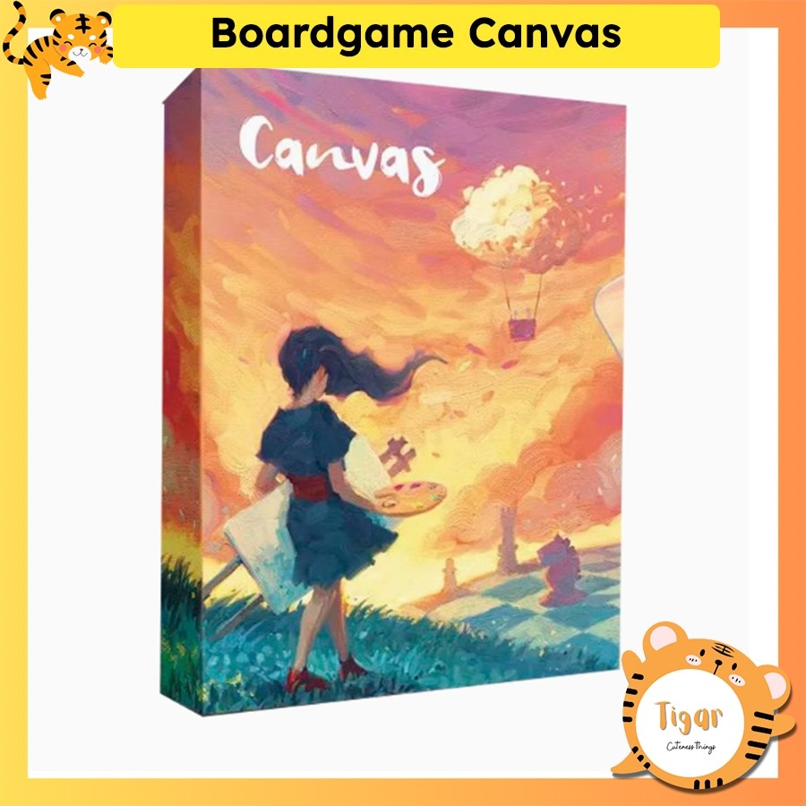Boardgame Canvas Chính Hãng bản Nội Địa Trung Tigar Eng/Vietsub