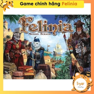 Boardgame Felinia Khám phá vùng đất bí ẩn Felinia Game Chính Hãng Tigar