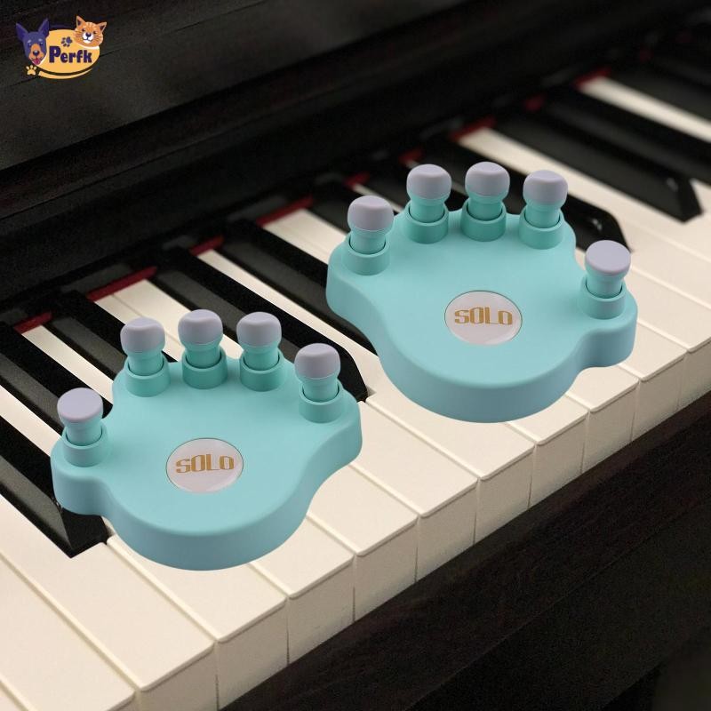 2 Chiếc Piano Ngón Tay Huấn Luyện Viên Ngón Tay Chỉnh Tư Thế Cầm Tay Căng Thẳng Phím Tập Thể Dục
