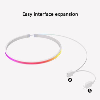 EZ ARGB Dải đèn 5V 3PIN ARGB Thanh đèn LED Nhiều màu ARGB SYNC Đèn khí quyển cho máy tính PC Case Thay thế