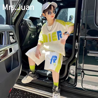 Bộ đồ thể thao bé trai kiểu dáng năng động - Set áo thun quần short vải mát thấm hút mồ hôi