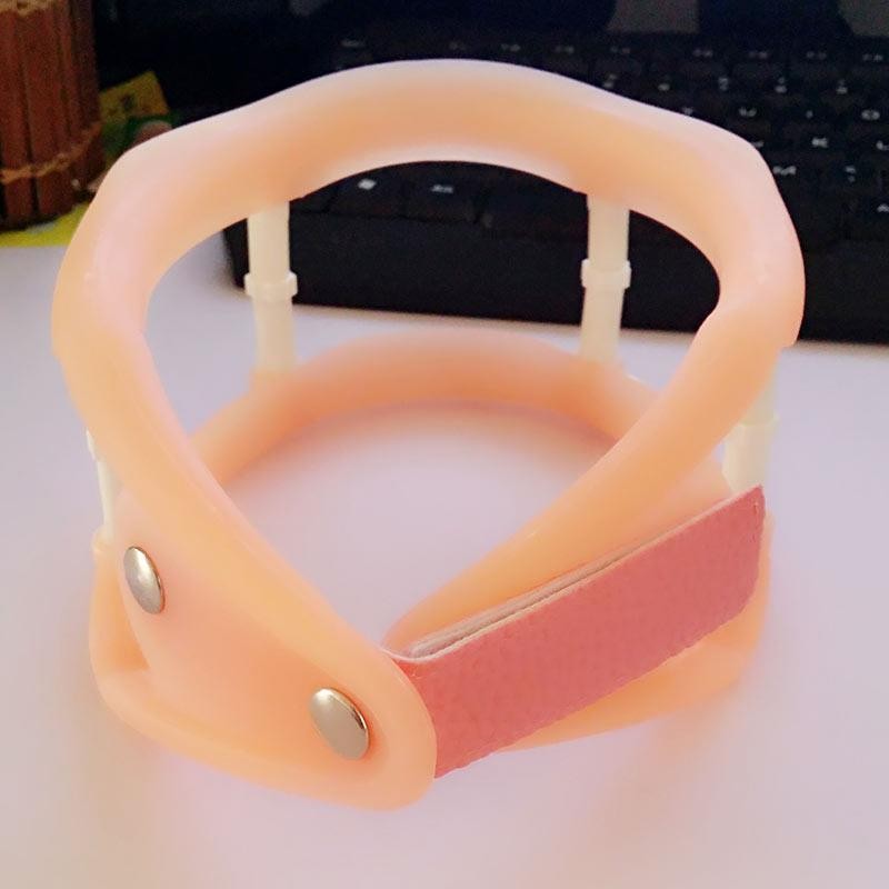 Gối đỡ cổ silicon nâng cao điều chỉnh độ cao cho người lớn, thoáng khí, lực kéo cột sống cổ, chống vẹo cổ GFGD