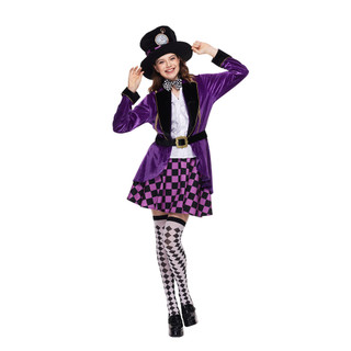 Trang Phục Mad Hatter Cho Phụ Nữ - Theme Halloween & Steampunk, Thích Hợp Tiệc Lễ Hội