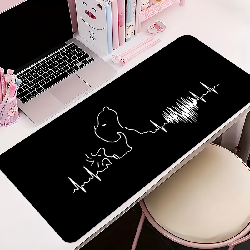 Miếng Lót Chuột Lớn Dễ Thương Anime Mousepads Kawaii Bàn Thảm Hoạt Hình S-noopy Phụ Kiện Văn Phòng Thảm Để Bàn Pc Laptop Cao Su Chuột Thảm