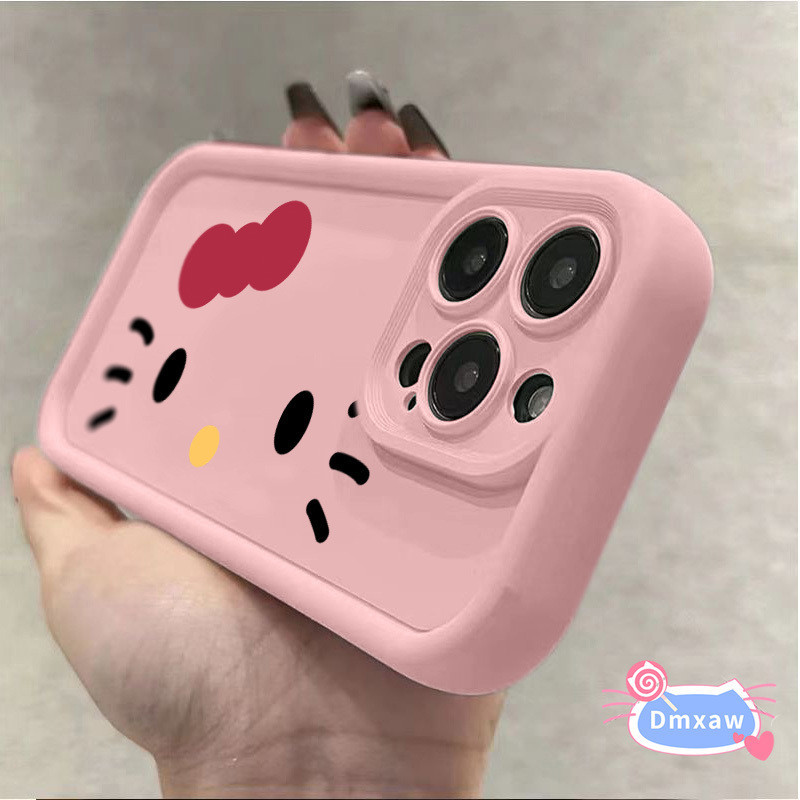 Ốp Silicon Mèo Kitty Cho Samsung Galaxy A54 A53 A14 A13 A12 M12 A52 A52S A51 A32 A50 A50S A30S A21S A20S A30 A20 M10S M20S Bìa Mềm Y2K Ốp Điện Thoại Mèo Kitty Dễ Thương