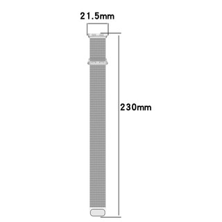 Dây đeo bằng thép không gỉ cho Honor Band 9 10 Dây đeo đồng hồ thông minh Milanese Loop Vòng đeo tay từ tính