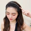 Full Kim Cương Đầu Nữ Kẹp Hàn Quốc Báo Chí Tóc Người Lớn Kẹp Tóc Rửa Tóc Mặt Nhung Influencer Tóc Gãy Đầu